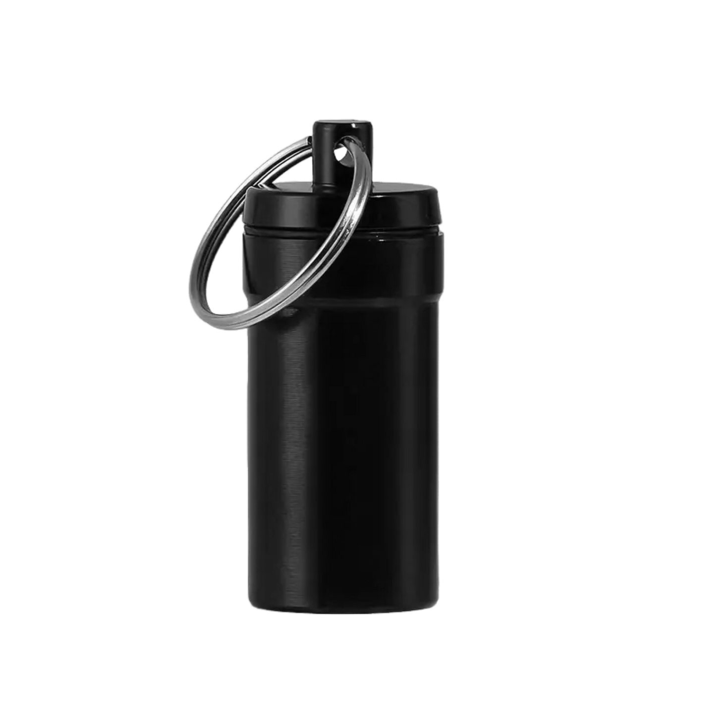 black herb canister